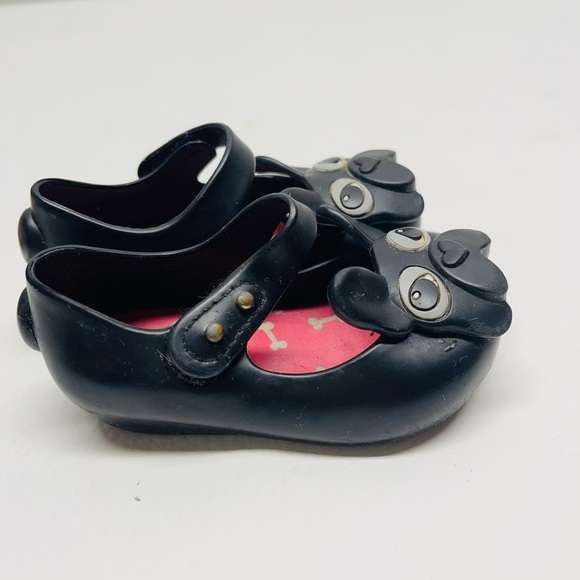 Mini Melissa French bulldog print baby girls size 5 - Picture 3 of 7